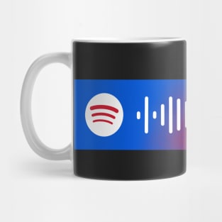 ‘Star spangled man with a plan marching band’ song code from tfatws series Mug